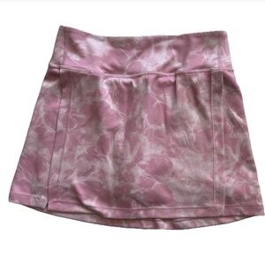 Athleta Girl GOAL GETTER SKORT pink TIE DYE Size MEDIUM 8 - 10